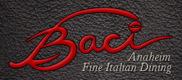 This image logo is used for Baci Anaheim Fine Italian Dining link button